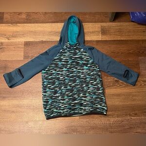 Nike Therma-Fit Jacket in Teal and Black